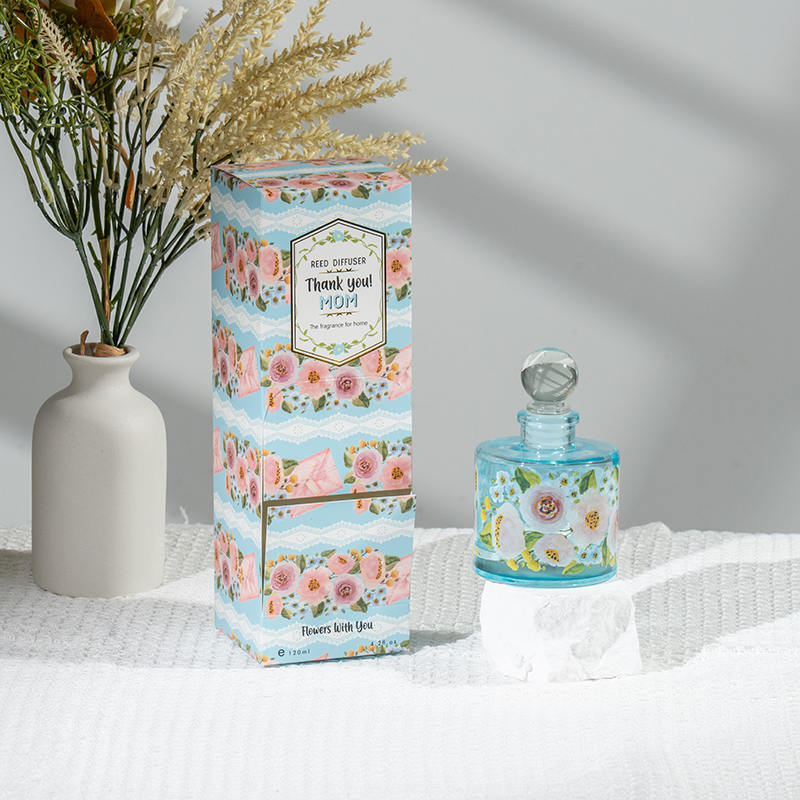 Anyák napi elegáns kerek üvegüveges náddiffúzor