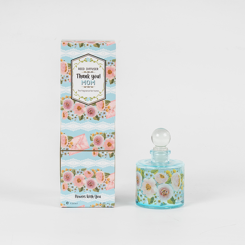 Anyák napi elegáns kerek üvegüveges náddiffúzor